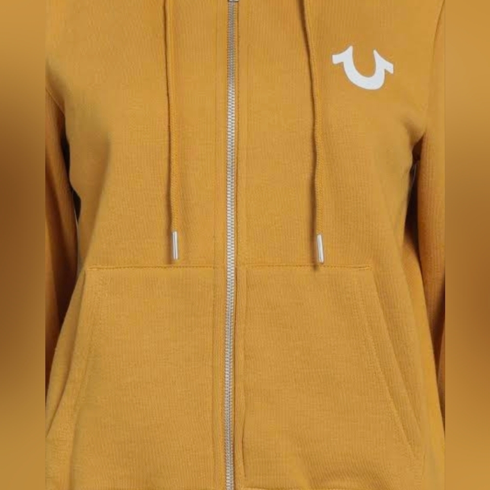 True Religion Women's Zip-Up Hoodie Size L NWT MSRP $119